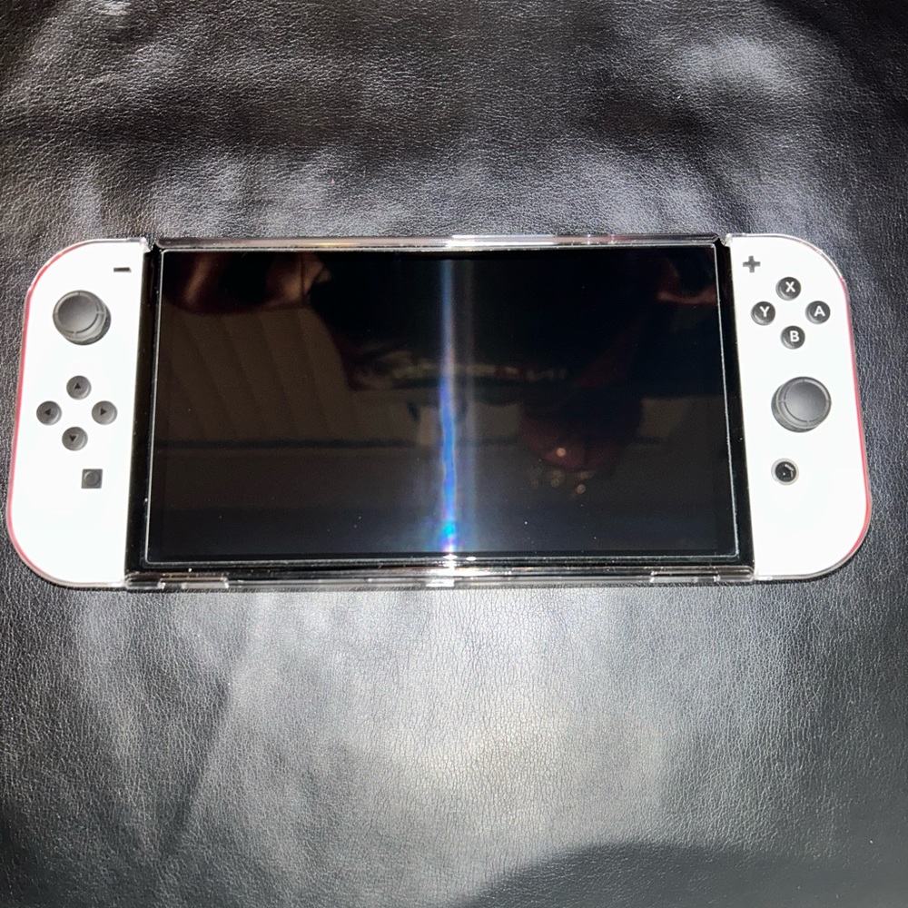 Nintendo Switch OLED with White Joy-Con